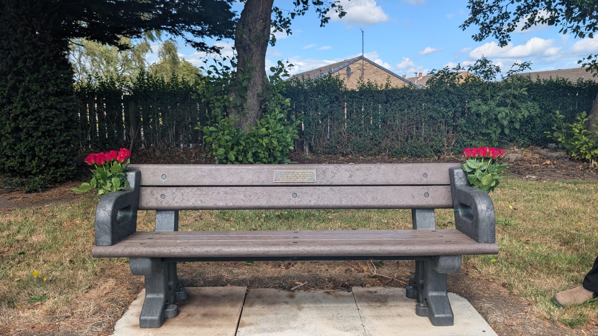 Tribute To Former Cramlington Town Councillor Ann Mitcheson